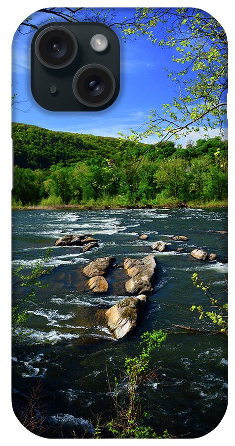 Potomac River Rapids iPhone Case featuring the photograph Potomac River Rapids #2 by Raymond Salani III