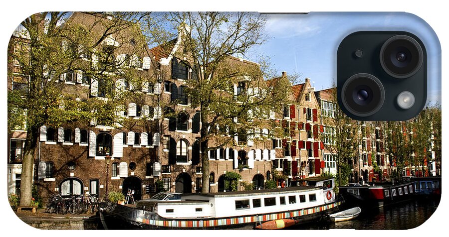 Prinsengracht iPhone Case featuring the photograph Prinsengracht #1 by Fabrizio Troiani