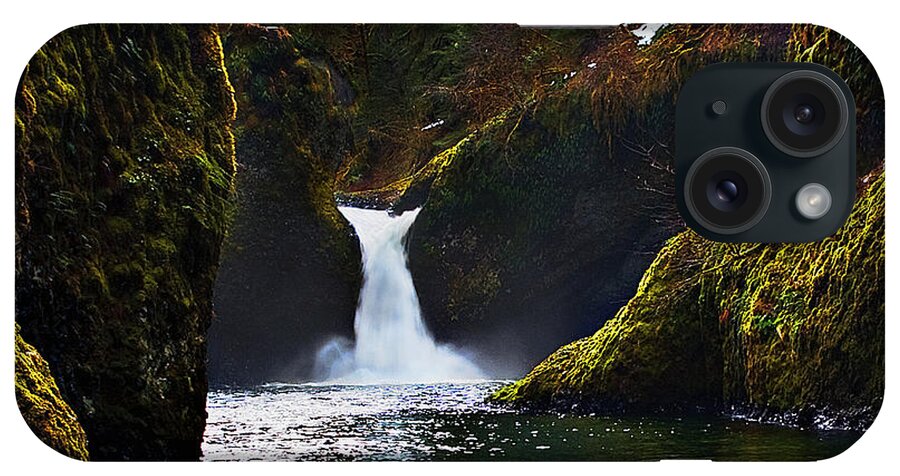Water iPhone Case featuring the photograph Punchbowl Falls II by John Christopher