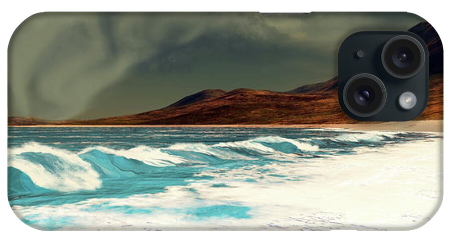 Tornado iPhone Case featuring the digital art Razor's Edge #1 by Corey Ford
