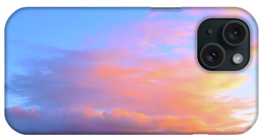 Barbara Snyder iPhone Case featuring the photograph Red Clouds Over Morro Bay Small #1 by Barbara Snyder