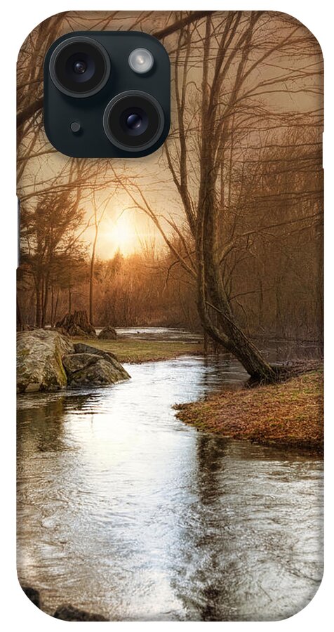 Landscape iPhone Case featuring the photograph Silence is Golden #1 by Robin-Lee Vieira