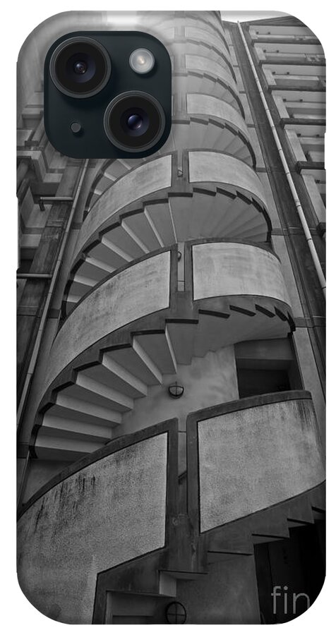 Steps iPhone Case featuring the photograph Spiral Staircase #1 by Aiolos Greek Collections