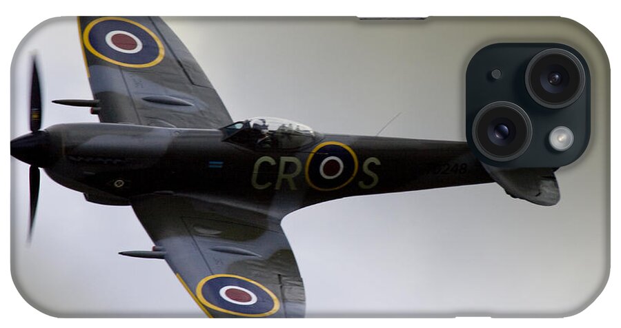 Aircraft iPhone Case featuring the photograph Spitfire #1 by Ang El