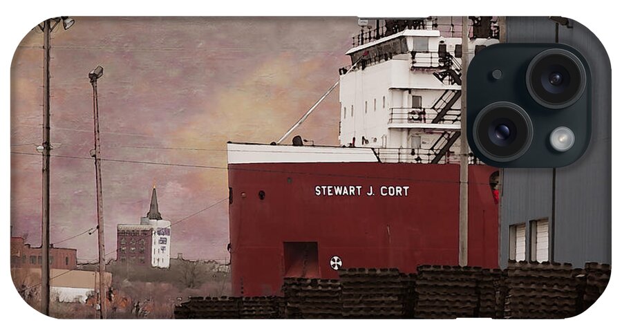 Stewart Cort iPhone Case featuring the digital art Stewart J Cort #2 by David Blank