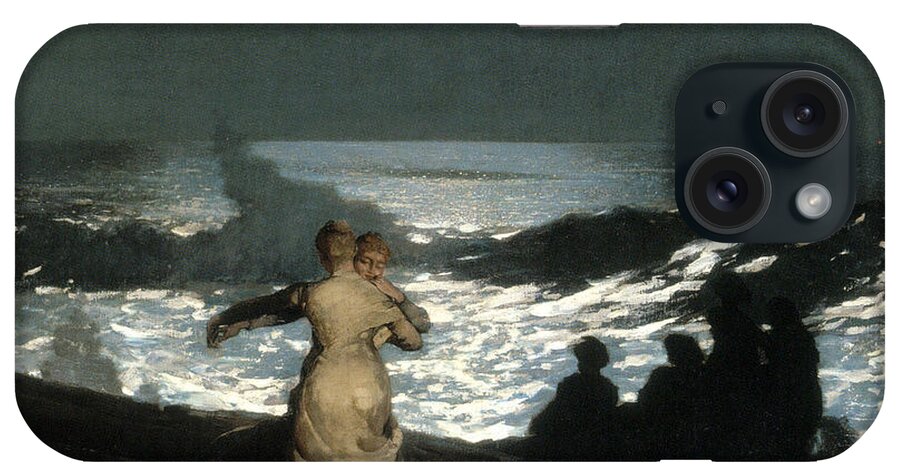 Winslow Homer iPhone Case featuring the painting Summer Night #1 by Winslow Homer
