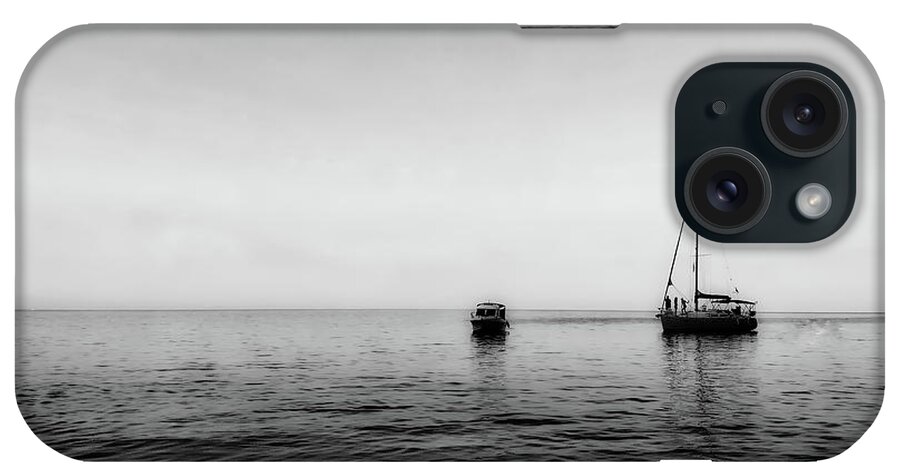 Sunset iPhone Case featuring the photograph Sunset At Sea #1 by Mountain Dreams