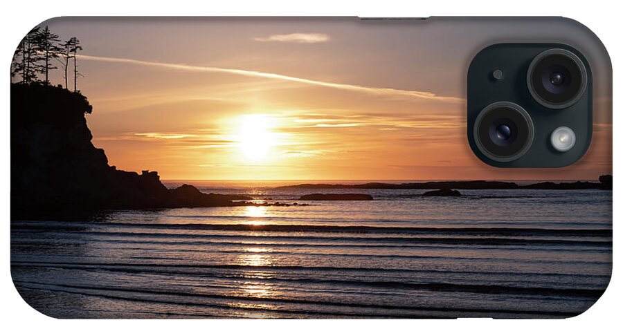 Beach iPhone Case featuring the photograph Sunset Bay Moments #2 by Steven Clark
