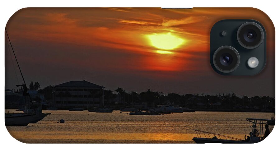 Sunset iPhone Case featuring the photograph 1- Sunset Over The Intracoastal by Joseph Keane