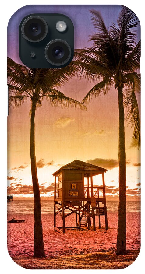 Clouds iPhone Case featuring the photograph The Beach #1 by Debra and Dave Vanderlaan
