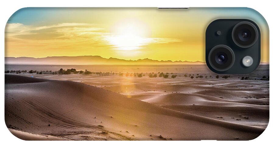 Sahara Desert iPhone Case featuring the photograph The Beauty of the Sahara Desert #1 by Rene Triay FineArt Photos