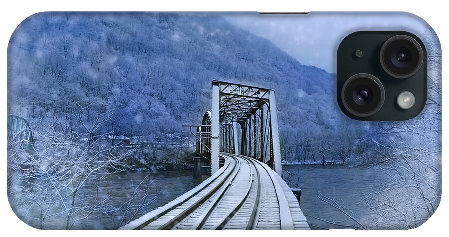 Privacy iPhone Case featuring the photograph The Crossing #1 by Lisa Lambert-Shank
