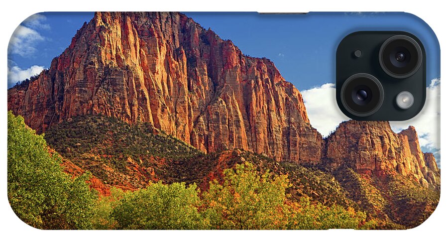 The Watchman iPhone Case featuring the photograph The Watchman #1 by Raymond Salani III
