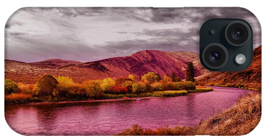 Yakima River iPhone Case featuring the photograph The Yakima River #1 by Jeff Swan