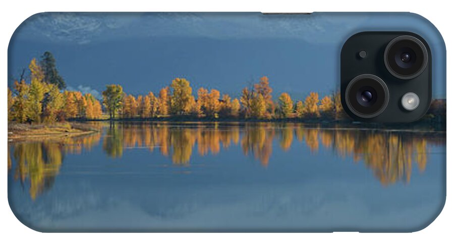 Autumn iPhone Case featuring the photograph Thin Line of Autumn #1 by Whispering Peaks Photography