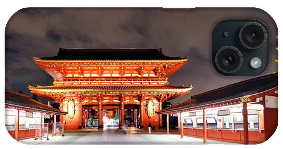Tokyo iPhone Case featuring the photograph Tokyo temple #1 by Songquan Deng