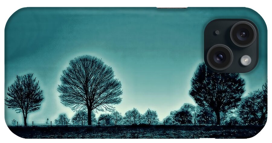 Trees Artistic iPhone Case featuring the photograph Two Trees #1 by Rick Bragan