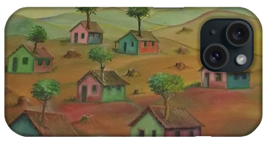  Branco iPhone Case featuring the painting Vamos Juntos Encentivar A Nossa Arte Brasileira? #2 by Anderson Dos Santos Anderson