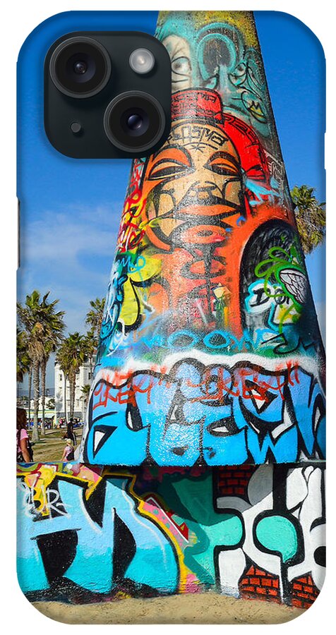 Venice iPhone Case featuring the photograph Venice Beach Graffiti #1 by Scott Parker