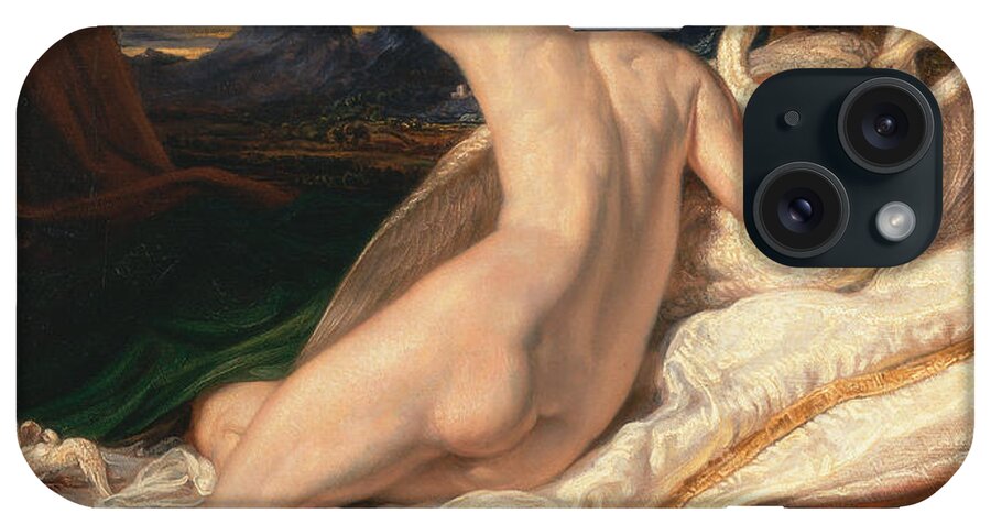 James Ward iPhone Case featuring the painting Venus Rising from her Couch #1 by James Ward