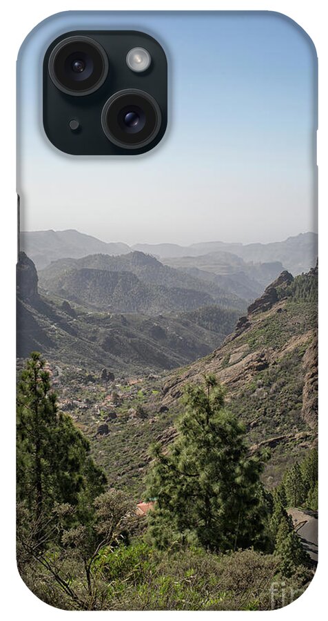 Angle iPhone Case featuring the photograph View on Gran Canaria by Patricia Hofmeester
