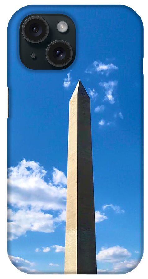 Washington Dc iPhone Case featuring the photograph Washington Monument #1 by Chris Montcalmo