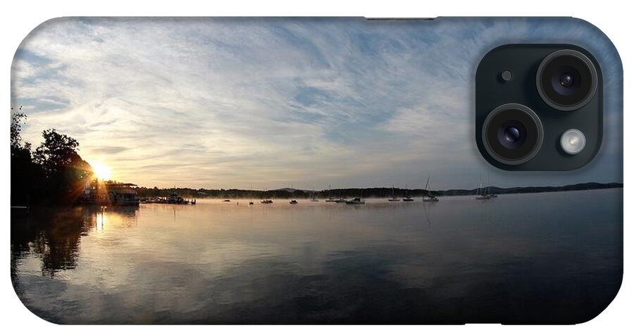 Lake Winnipesaukee iPhone Case featuring the photograph Wolfeboro Bay #1 by Donn Ingemie