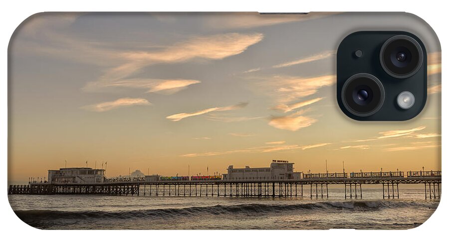 Worthing iPhone Case featuring the photograph Worthing Pier Evening #2 by Len Brook