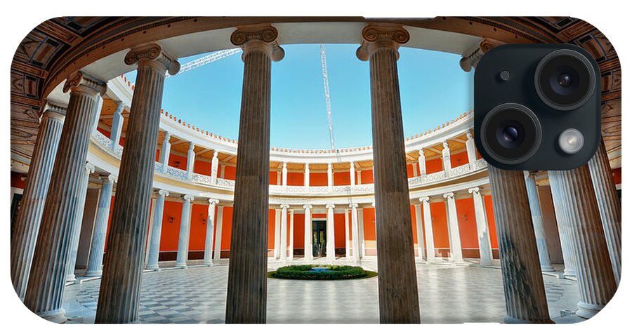 Athens iPhone Case featuring the photograph Zappeion Hall #1 by Songquan Deng