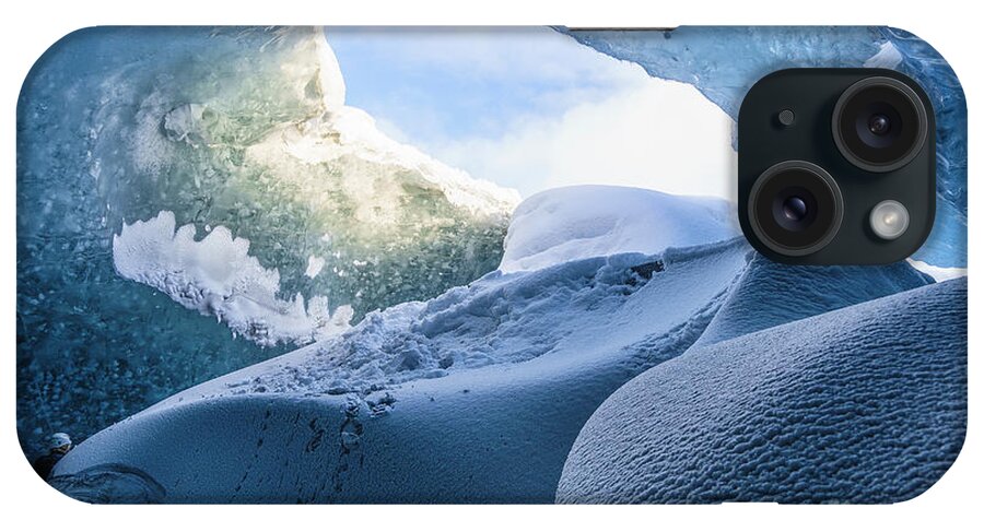 Ice iPhone Case featuring the photograph Iceland #10 by Milena Boeva