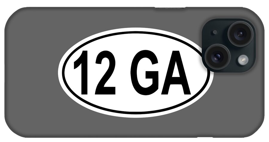 12 Ga iPhone Case featuring the photograph 12 GA Shotgun shell Design by Keith Webber Jr