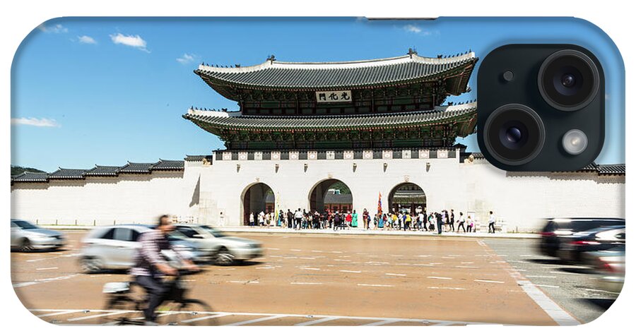 Ancient iPhone Case featuring the photograph Seoul Royal Palace #13 by Didier Marti