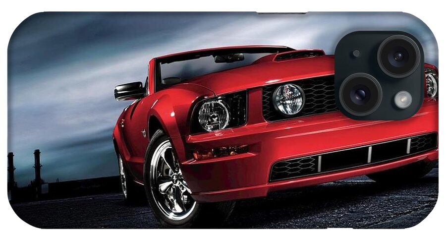 Ford Mustang iPhone Case featuring the photograph Ford Mustang #16 by Jackie Russo