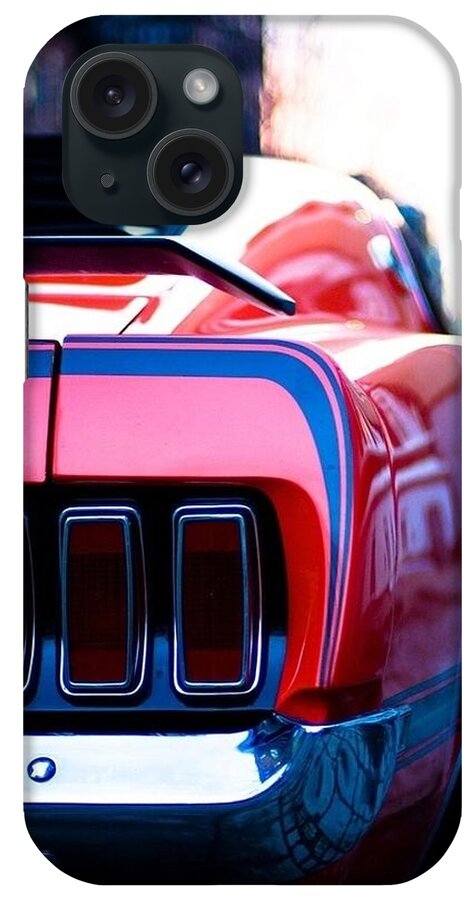 Ford Mustang iPhone Case featuring the photograph Ford Mustang #16 by Mariel Mcmeeking