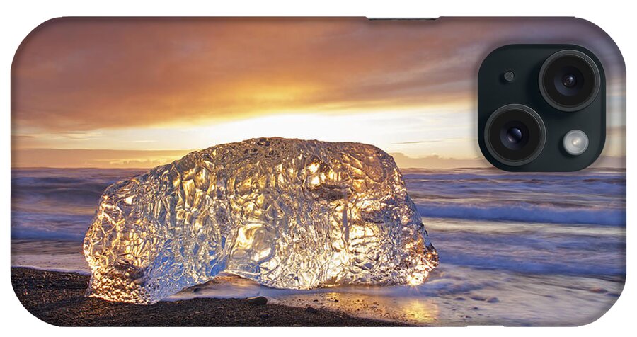 Translucent iPhone Case featuring the photograph Ice washed ashore by Arterra Picture Library