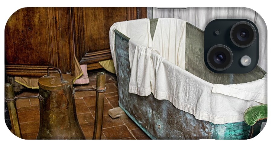 17th Century iPhone Case featuring the photograph 17th Century Bathroom by Patricia Hofmeester