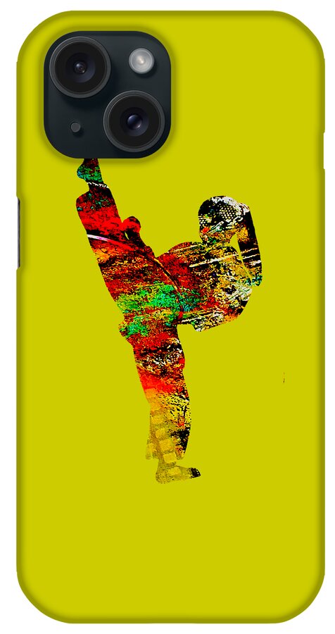 Martial Arts iPhone Case featuring the mixed media Martial Arts Collection #18 by Marvin Blaine