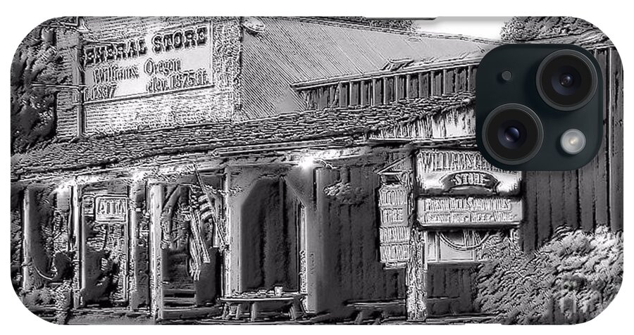 Architecture iPhone Case featuring the photograph 1897 Williams General Store by Julia Hassett