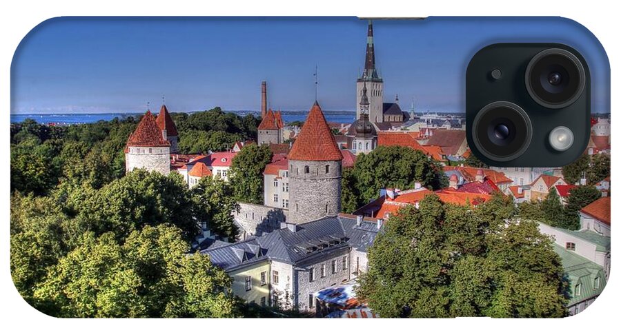 Estonia Tallinn iPhone Case featuring the photograph Estonia Tallinn #19 by Paul James Bannerman