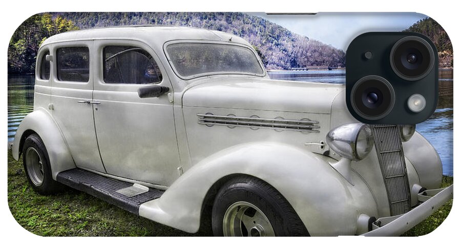 1930s iPhone Case featuring the photograph 1935 Plymouth Sedan by Debra and Dave Vanderlaan