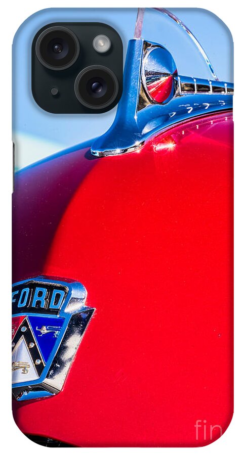 1950 Ford Hood Ornament iPhone Case featuring the photograph 1950 Ford Hood Ornament by Aloha Art