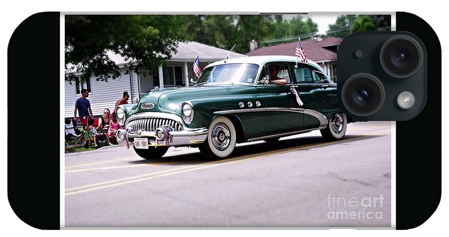 America iPhone Case featuring the photograph 1953 Buick Special by Frank J Casella