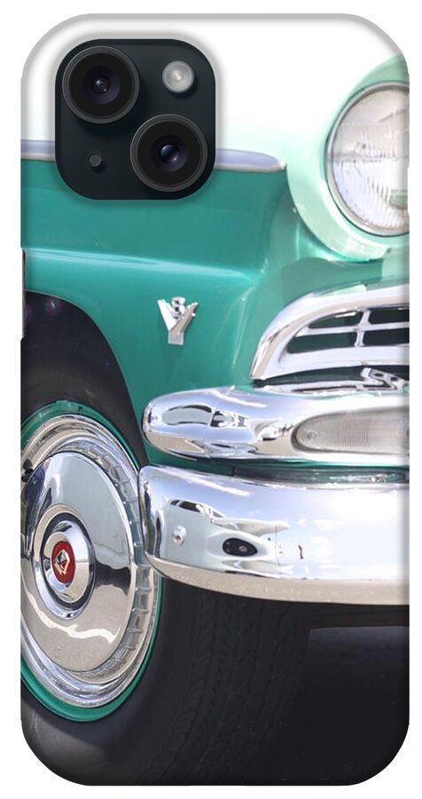 1956 iPhone Case featuring the photograph 1956 Ford Classic Car by Jeff Floyd CA