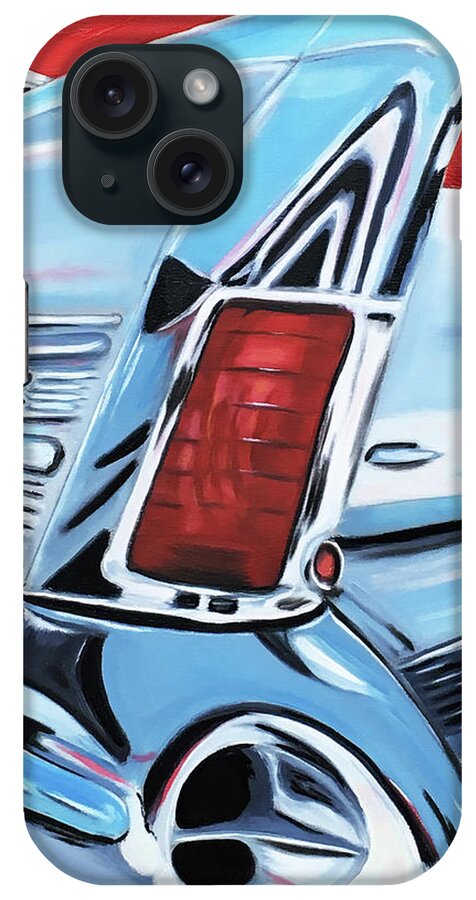 #glorso iPhone Case featuring the painting 1958 Buick Super by Dean Glorso