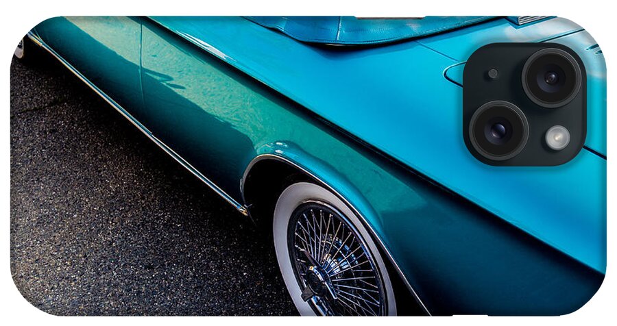 Classic Car iPhone Case featuring the photograph 1964 Chevrolet Corvair Side View by M G Whittingham