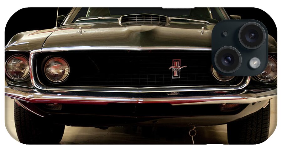 Ford iPhone Case featuring the photograph 1969 Ford Mustang by Flees Photos
