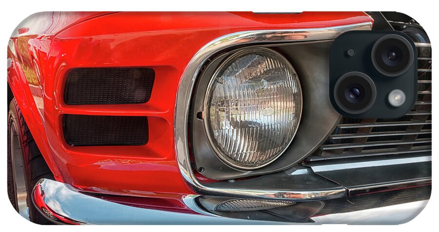 Ford iPhone Case featuring the photograph 1970 Ford Mustang by Travis Rogers