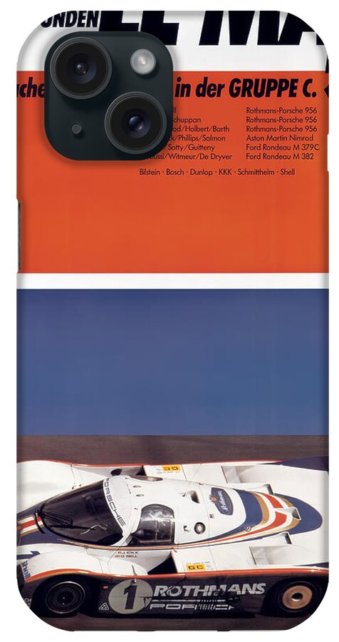 24 Hours Of Le Mans iPhone Case featuring the photograph 1982 24hr Le Mans by Georgia Fowler