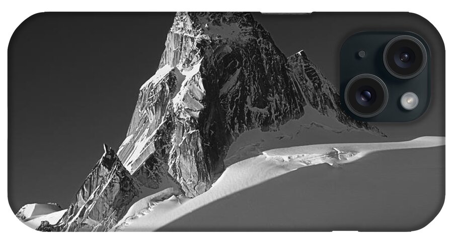 Sunrise iPhone Case featuring the photograph 1M2716-BW Sunrise on Pigeon Spire by Ed Cooper Photography