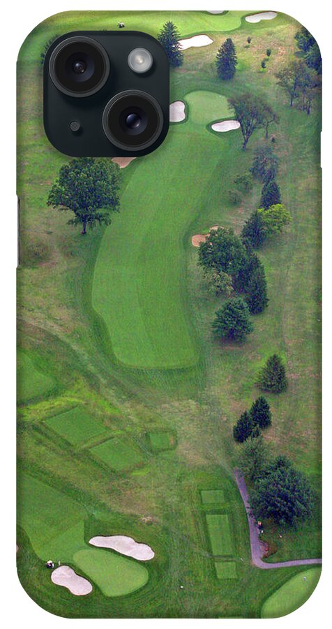 Sunnybrook iPhone Case featuring the photograph 1st Hole Sunnybrook Golf Club 398 Stenton Avenue Plymouth Meeting PA 19462 1243 by Duncan Pearson